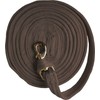 JumpTec Unisex's 520108004 Padded Lunging Rein, Brown, 8 m