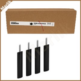 IKEA BEKANT Leg Black, 4 Legs per Pack 403.724.61, Steel, New Discontinued