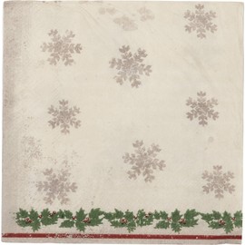 Primitives By Kathy Merry Christmas Disposable Napkins Truck & Tree Pack of 20, Small