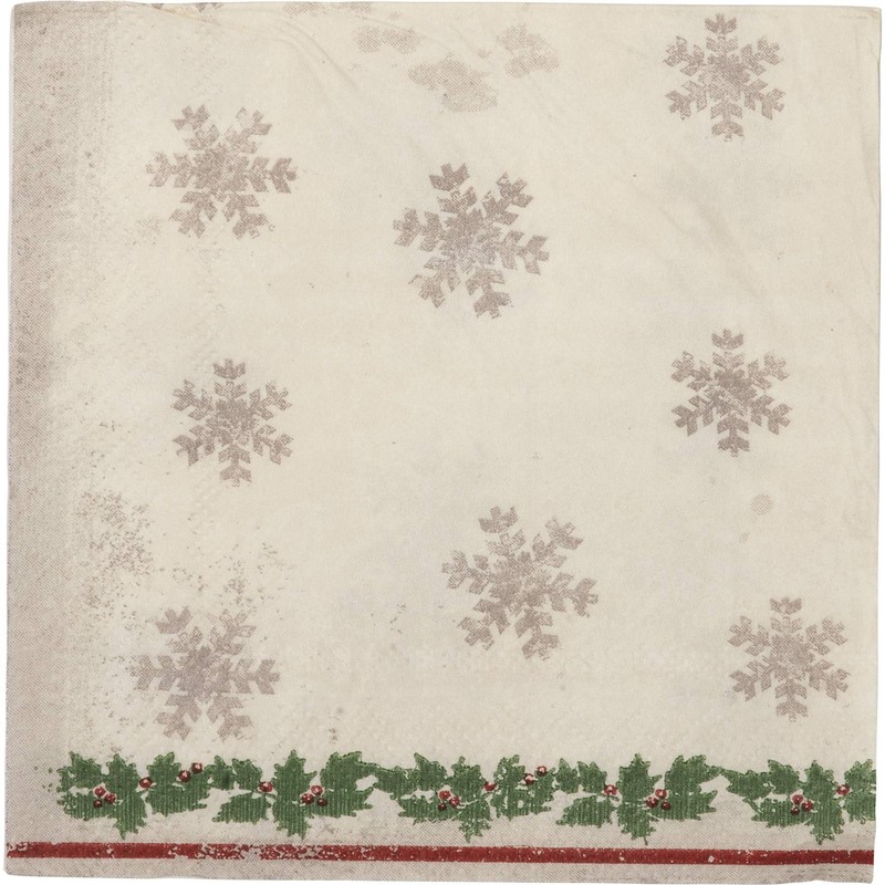 Primitives By Kathy Merry Christmas Disposable Napkins Truck & Tree