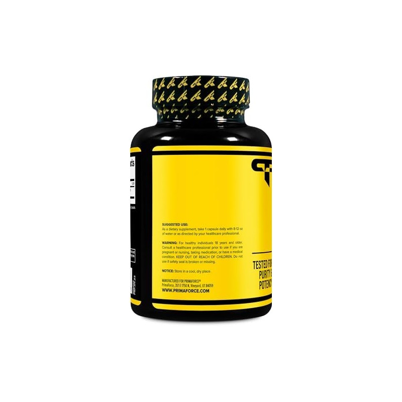 Primaforce Cápsulas De Raíz De Maca Orgánica (750 Mg) (120