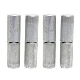 Pro Gate Supply | 3" Metal Barrel Hinge Weld On Steel | Gates Doors Heavy Duty Ball Bearing | 4 Pack