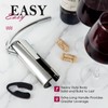 KAYCROWN Wine Opener, Stainless Steel Vertical Lever Corkscrew with Foil