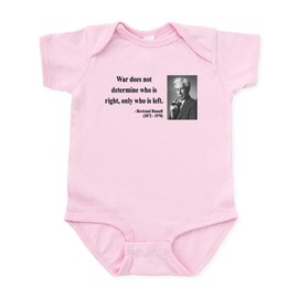 CafePress Bertrand Russell 1 Infant Bodysuit Cute Infant Bodysuit Baby Romper Petal Pink
