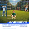 Ninja Warrior Obstacle Course Kids - 2 x 65ft Double