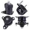 Slakerbe 4PCS Engine Motor Mount Set fit for Honda Acura