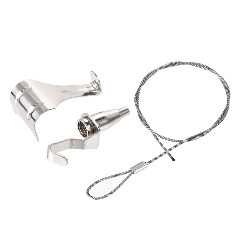 sourcing map Picture Hanging Wire Kit, 4Set 0.5M Hanging Wire