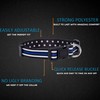 Native Pup Thin Blue Line Dog Collar- Stars