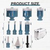 MINLAYCUT Diamond Core Drill Bits Set - Tile Hole Saw
