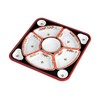 TO-380 Square Hors D'oeuvres Aku Arita Lid Set, Disposable