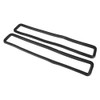 2pcs Car Defender Bulkhead Vent Seal Rubber Decoration Accessory Fit