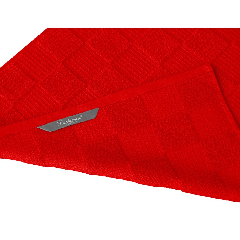 Lashuma 3 x Kitchen Towels Terry Cloth 50 x 50
