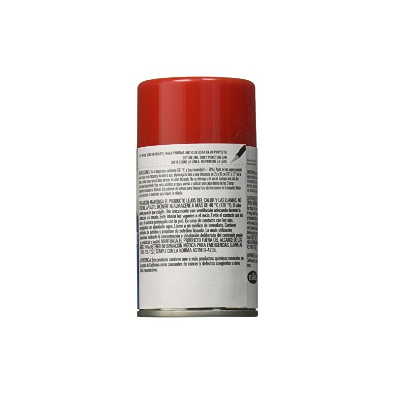 Testors Spray Enamel 3oz, Gloss Red