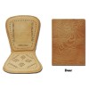 1clickautoacc Genuine Mexican Respaldo Leather Car/Truck Seat Cushion Leaping Deer