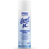 Lysol Professional IC Disinfectant Spray w/Control Flo Valve, Clear, 19