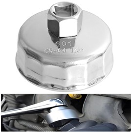 Cup Oil Filter Wrench 65mm Inner Diameter Mini Oil Filter Wrench Cap Removal Tool Replacement Car Accessories