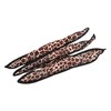 Baluue 6 Pcs Adorable Leopard Print Sponge Hair Rollers Easy