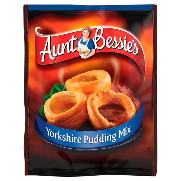 Aunt Bessie's Homebake Yorkshire Pudding Mix (128g) - Pack of 6
