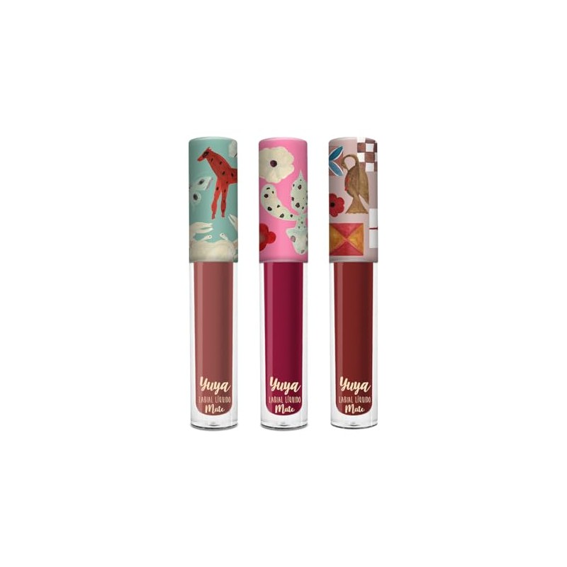 Republic Cosmetics - Set labiales Bahía, Magnolia, Aura