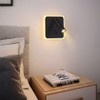 ERWEY LED Reading Lamp Wall Mounted, Bed Lamp Adjustable 3