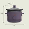 bella 1.5 Qt Slow Cooker with 3 Heat Manual Control,