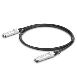 40G QSFP DAC Cable, 0.5M (1.64ft) Passive Direct Attach Copper Twinax 40gb QSFP+ to QSFP+ Cable Compatible with Cisco QSFP-H40G-CU50CM