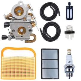 Hippotech C1Q-S118 Carburetor with Air Filter Tune Up Kit for STIHL TS420 TS410 TS410Z TS420Z Concrete Cut-Off Saw Replaces 4238 120 0600