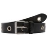 s.Oliver Women's Leather Belt, 9999 Black