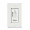 Kichler 337011WH Accessory Fan Light Dimmer Control, White, 5.5-Inch