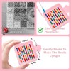 3Pcs Fuse Bead Tool Kit - Single Needle Tweezers, Aligner
