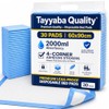 Disposable Incontinence Bed Pads 60x90cm, 30 Pack