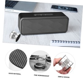 Gatuida Amplifier Spring Pads Feet for Speakers and Appliances Aluminum Alloy Base Non- Shockproof Design Silver