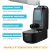 AIKE AK1226S Automatic Soap Dispenser Wall-Mounted, Tamper-proof Design for Public
