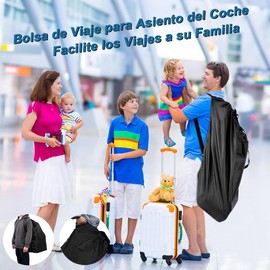 Bolsa de Viaje Universal Impermeable con Correa para Asiento Coche Carriola