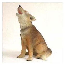 Conversation Concepts Coyote Figurine (Brown)