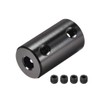 sourcing map Shaft Coupling Connector 5 mm to 5 mm