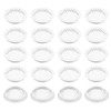 PATIKIL 60 mm Circular Soffit Vent, 20 Pcs Stainless Steel