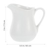 White Milk Churn Jug | Ceramic Milk Creamer| for Serving