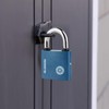 2 Pack Iron Padlock with Keys Heavy Duty Padlock High