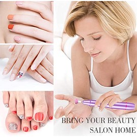 Torno Elctrico para Uas,11 en 1 Torno para uas Profesional ,20,000 RPM Velocidad Ajustable Mquina de Lima Uas,Taladro para Uas con kit de brocas y... 