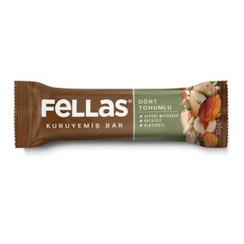 Fellas Dört Tohumlu Kuruyemiş Bar 30 gr x 12 Adet
