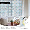 Window Privacy Film, 3D Stained Glass Window Film, 35.4x78.7in