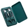 On On Vivid Portable Nail Clippers 5-piece set, 1 set, Deep Green / 온온 비비드 휴대용 손톱깎이 5종 세트, 1세트, 딥그린