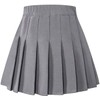 SANGTREE Falda Plisada para mujeres con cómoda Banda elástica Casual,