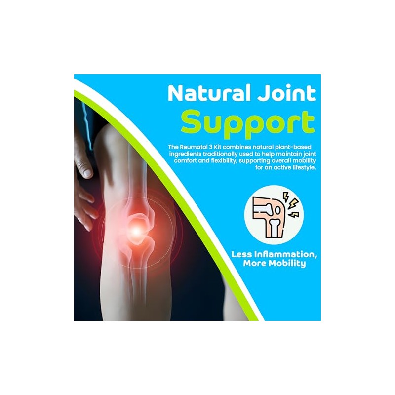 Reumatol 3 Kit – Natural Joint Support Formula for Comfort