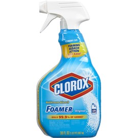 Clorox Bleach Foamer Bathroom Cleaner 30 oz (Pack of 6)