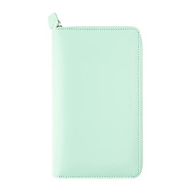 Filofax Saffiano Personal Compact 2022 Zipper Organizer, Neo Mint