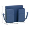 Restokki Remote Control Holder Wall Mounted Storage Box Wall Mount