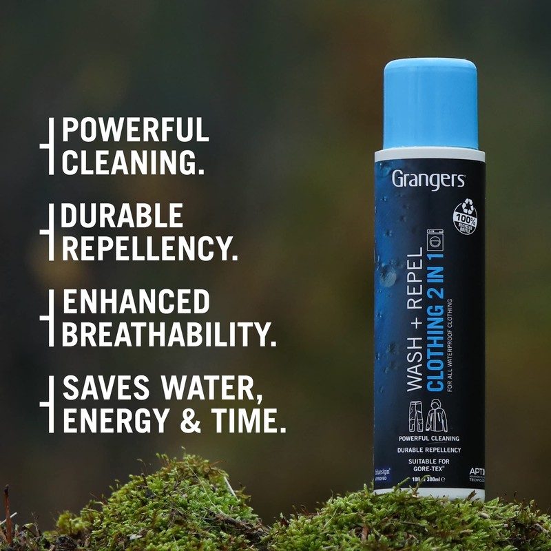 Grangers Clothing Wash + Repel / Optimum Cleaning & Waterproofing