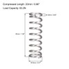 sourcing map Compression Spring,304 Stainless Steel,12mm OD,1.6mm Wire Size,22mm Compressed